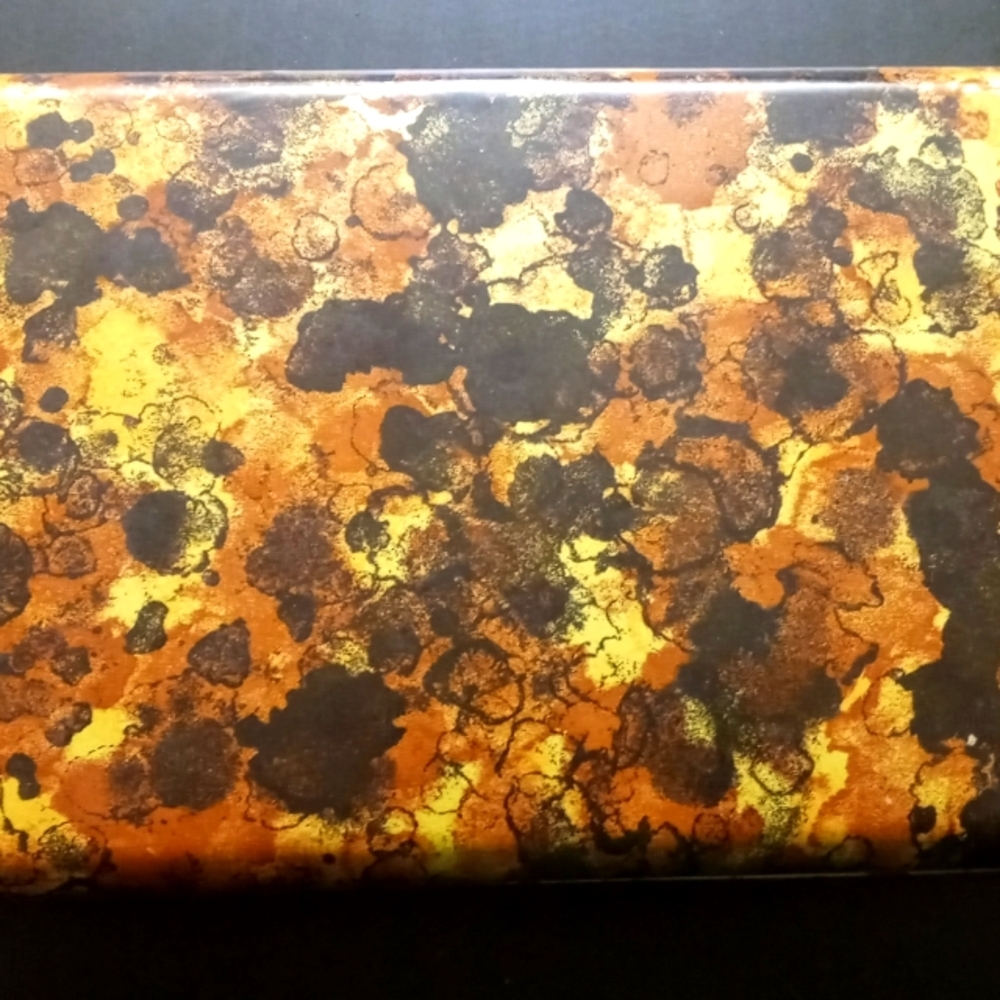 Mele Abstract Patterned 1970s jewelry box
